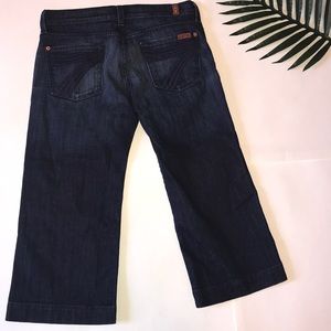 7 For All Mankind Jeans - 7FAMK Crop Jeans (Re-Posh) 7 For All Mankind Jeans - 7FAMK Crop Jeans (Re-Posh)